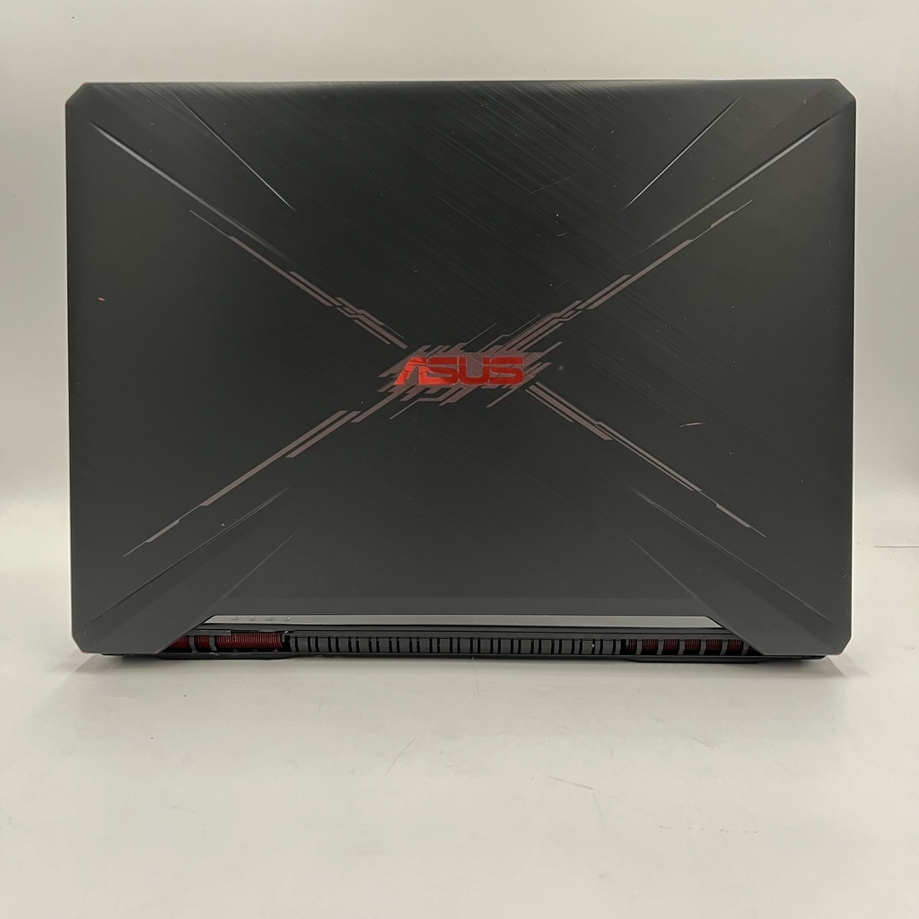 Ordinateur portable de jeu d'occasion Asus Tuf FX505GE Core i7 8750H 8ème génération 16 Go DDR4 RAM 256 Go SSD Nvme + 1 To HDD GTX 1050TI 4 Go Ded VGA UHD 630 Écran 15,6 pouces - Noir