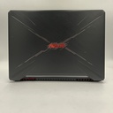 Ordinateur portable de jeu d'occasion Asus Tuf FX505GE Core i7 8750H 8ème génération 16 Go DDR4 RAM 256 Go SSD Nvme + 1 To HDD GTX 1050TI 4 Go Ded VGA UHD 630 Écran 15,6 pouces - Noir