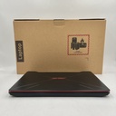 Ordinateur portable de jeu d'occasion Asus Tuf FX505GE Core i7 8750H 8ème génération 16 Go DDR4 RAM 256 Go SSD Nvme + 1 To HDD GTX 1050TI 4 Go Ded VGA UHD 630 Écran 15,6 pouces - Noir