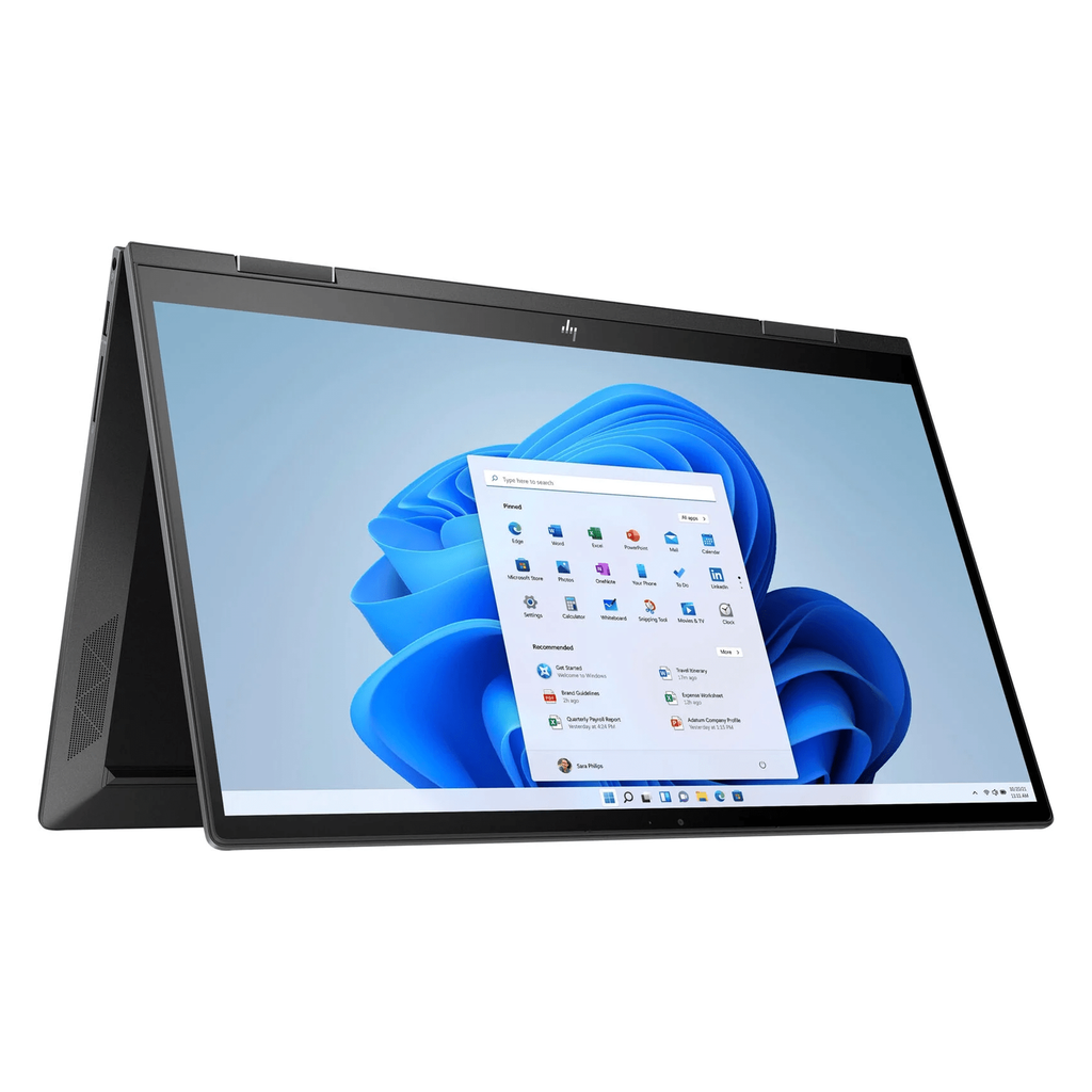 Ordinateur portable CTO HP X360 Envy 15T EW000 Core i7 1255P 12e génération 16 Go de RAM DDR4 512 Go Nvme partagé Intel Iris XE VGA Écran tactile FHD 15,6 pouces - BKLT FP NFB Win11 _7J1U6U8R Gris