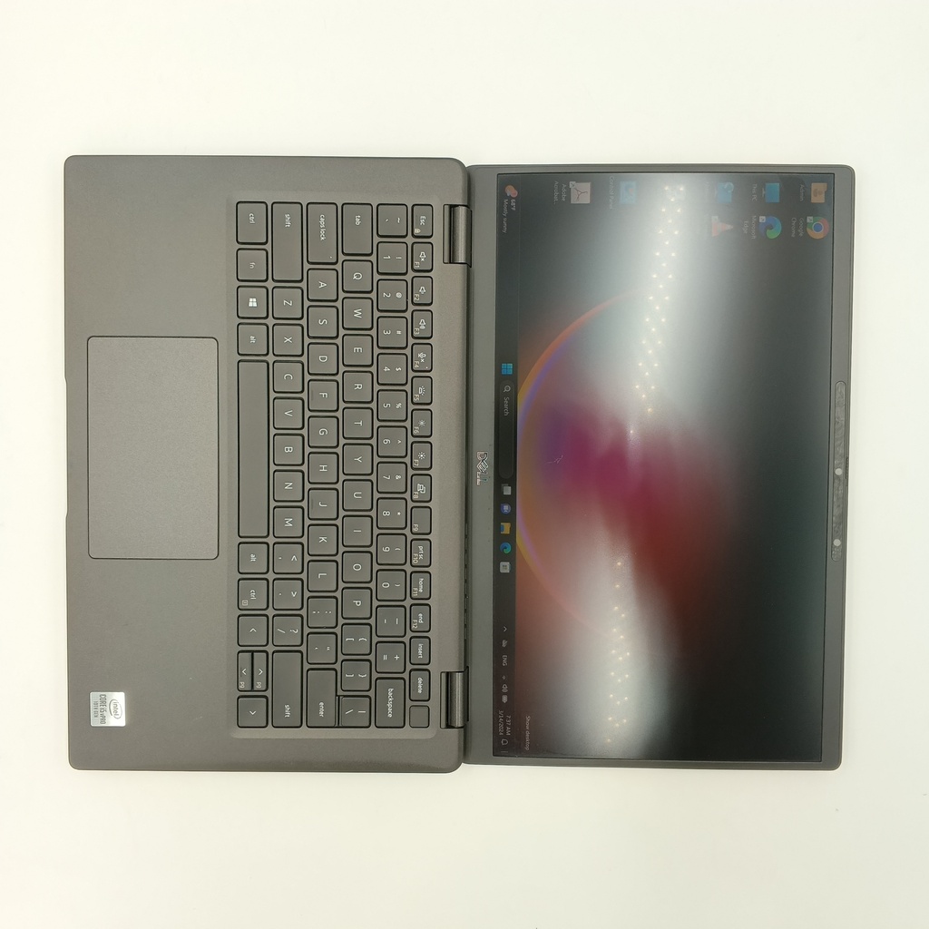 Ordinateur portable d'occasion Dell Latitude 7410 Core i5 10310U 10e génération 16 Go de RAM DDR4 512 Go Nvme Intel UHD VGA Écran FHD 14,1 pouces - Noir