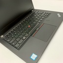 Ordinateur portable d'occasion Lenovo ThinkPad T480S Core i7 8e 8650U Gen 16 Go DDR4 RAM 256 Go Nvme Intel UHD 620 VGA 14 pouces FHD ÉCRAN TACTILE NOIR rétro-éclairé