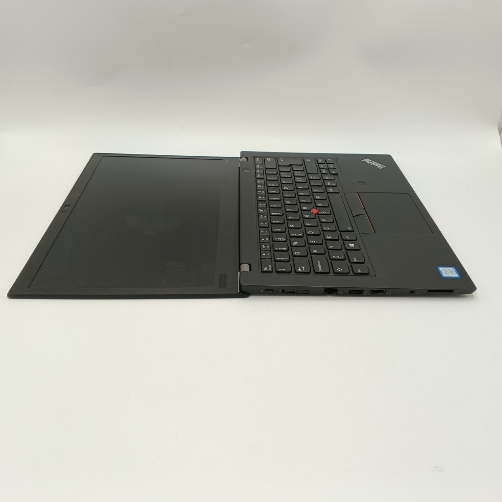 Ordinateur portable d'occasion Lenovo ThinkPad T480S Core i7 8e 8650U Gen 16 Go DDR4 RAM 256 Go Nvme Intel UHD 620 VGA 14 pouces FHD ÉCRAN TACTILE NOIR rétro-éclairé