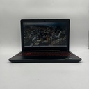 Ordinateur portable d'occasion Gaming Asus TUF FX80GD Core i7 8750H 8Th Gen 16 Go DDR4 RAM 128 Go NVME 1 To HDD NIVIDIA GTX 1050 4 Go Ded VGA 15,6 pouces FHD 60 Hz Écran