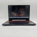 Ordinateur portable de jeu d'occasion Asus Tuf FX505GE Core i7 8750H 8ème génération 16 Go DDR4 RAM 256 Go SSD Nvme + 1 To HDD GTX 1050TI 4 Go Ded VGA UHD 630 Écran 15,6 pouces - Noir