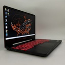 Ordinateur portable de jeu d'occasion Asus Tuf FX505GE Core i7 8750H 8ème génération 16 Go DDR4 RAM 256 Go SSD Nvme + 1 To HDD GTX 1050TI 4 Go Ded VGA UHD 630 Écran 15,6 pouces - Noir