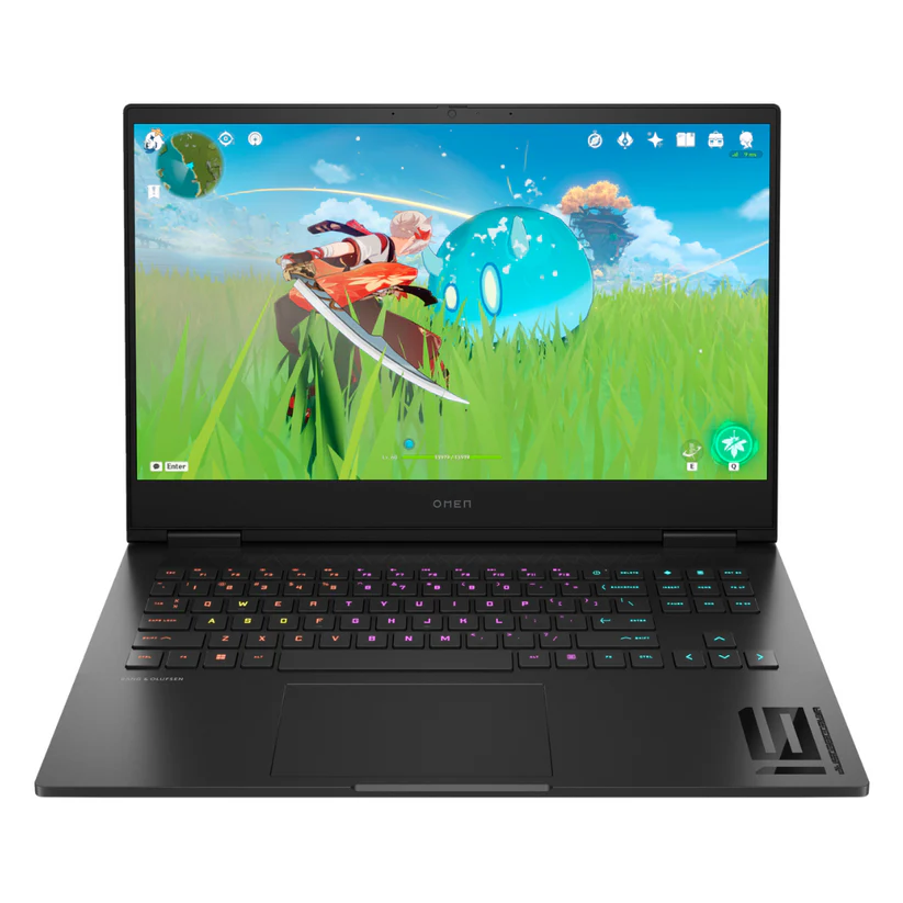 CTO Ordinateur portable de jeu HP Omen 16 AMD Ryzen 9 7940HS 16 Go DDR5 Ram 512 Go Nvme RTX 4070 8 Go Ded VGA Écran FHD 16,1 pouces Noir Win 11 Octa-Core 16-XF0033DX