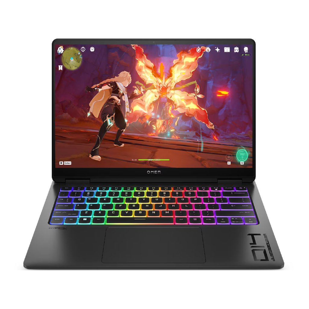CTO Ordinateur portable de jeu Hp Omen 14T-FB000 core 7 ultra 155H 16 Go DDR5 Ram 512 Go Nvme RTX 4050 6 Go DED VGA 14 pouces 2,8K Écran Oled-Noir A92YFU8R