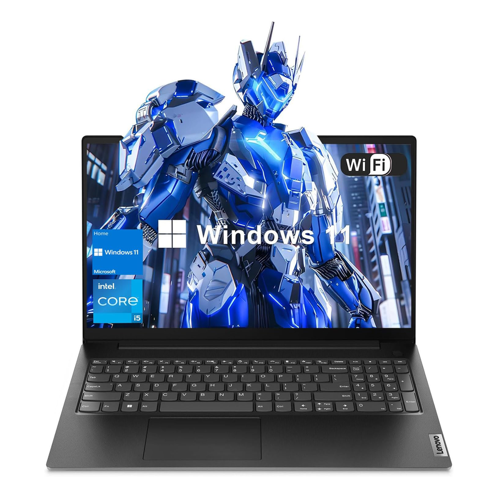 Tout nouvel ordinateur portable Lenovo v15 core i5 13420H 13e génération 8 Go DDR5 Ram 512 Go Nvme 15,6 pouces FHD écran-noir
