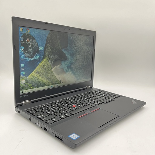Ordinateur portable d'occasion Lenovo ThinkPad l560 core i5 6200U 6e génération 8 Go DDR3 Ram 256 Go SSD Intel HD 520 VGA partagé 15,6 pouces Écran HD-Noir