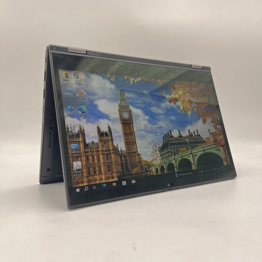 Ordinateur portable d'occasion Lenovo ThinkPad L13 Yoga Core i5 10310U 10e génération 16 Go DDR4 RAM 256 Go Nvme UHD VGA 13,3 pouces FHD Touch FLIP 360* Écran Noir Détection de visage, Slim