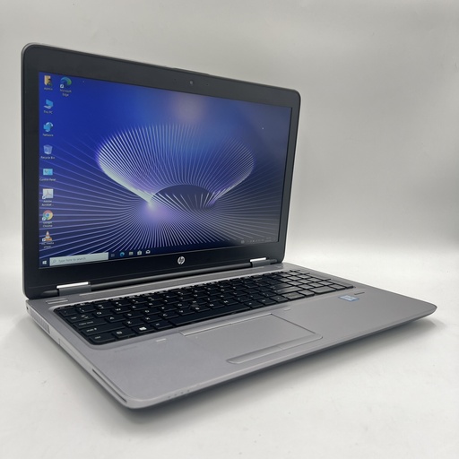 Ordinateur portable d'occasion HP ProBook 650 G3 Core i7 7820HQ 7e génération 16 Go DDR4 RAM 128 Go Nvme Intel HD 630 VGA partagé Écran FHD 15,6 pouces - Argent