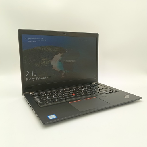 Ordinateur portable d'occasion Lenovo ThinkPad T480S Core i7 8e 8650U Gen 16 Go DDR4 RAM 256 Go Nvme Intel UHD 620 VGA 14 pouces FHD ÉCRAN TACTILE NOIR