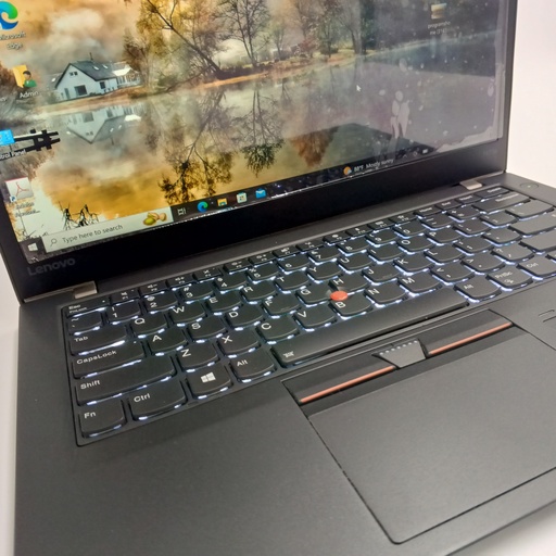Ordinateur portable d'occasion Lenovo ThinkPad T470s Core i7 6600U 6e génération 8 go DDr4 RAM 256 go Nvme intel HD 520 graphique VGA 14.1 pouces écran FHD clé rétro-éclairé