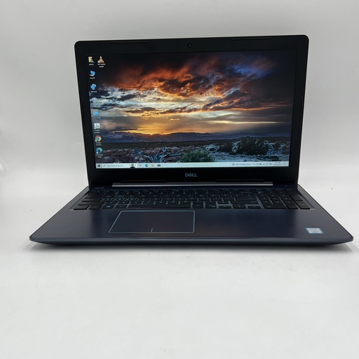 Ordinateur portable de jeu d'occasion Dell G3 3579 Core i7 8750H 8ème génération 16 Go DDR4 RAM 128 Go SSD Nvme + 1 To HDD GTX 1060 et MAX_Q Design 6 Go Ded VGA UHD 630 Écran 15,6 pouces - Noir