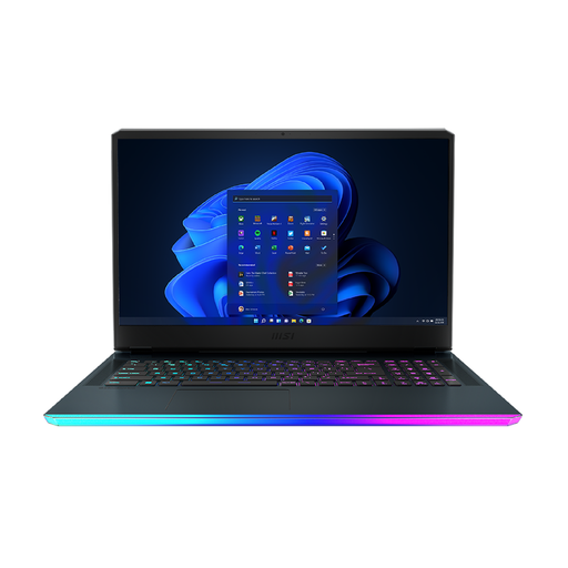 Tout nouvel ordinateur portable de jeu MSI Raider GE76 12UE Core i9 12900HK 12e génération 16 Go de RAM DDR5 1 To Nvme RTX 3060 6 Go Ded VGA 17,3 pouces 144 Hz FHD écran-bleu marine 17K424-871